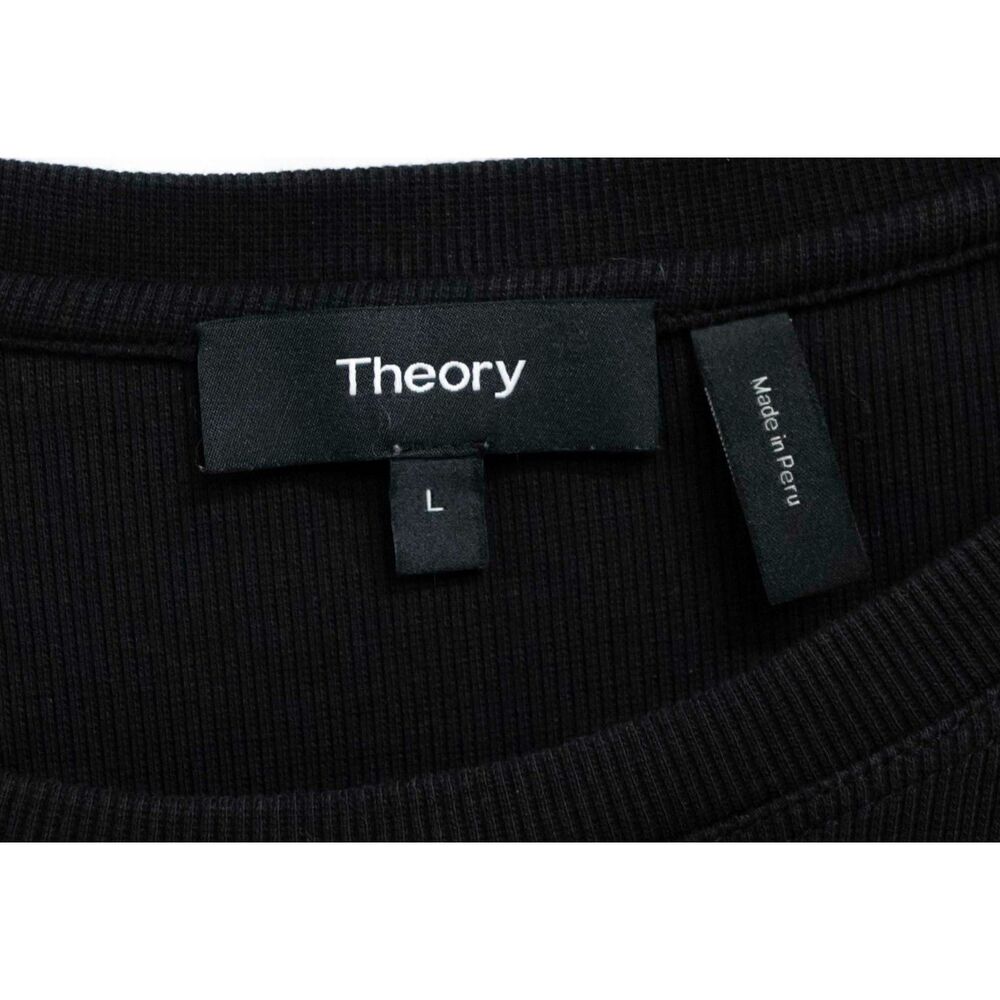 Theory Button Front Mother Of Pearl Long Sleeve R… - image 8